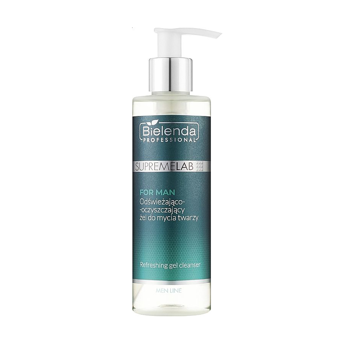 Чоловічий освіжальний гель для вмивання Bielenda Professional Supremelab For Men Refreshing Gel Cleanser, 200 мл